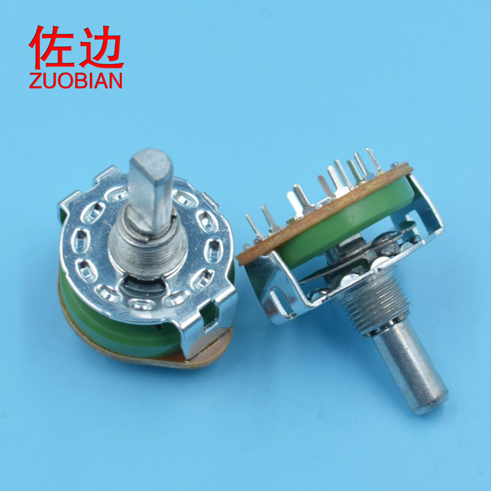 工厂直供波段开关  单刀九档调速调光 档位开关电位器  5档6档7档