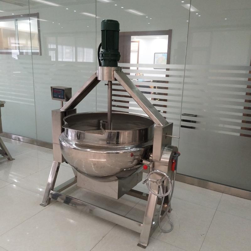 供应调味品酱料加工设备火鸡面酱料加工搅拌机器夹层锅