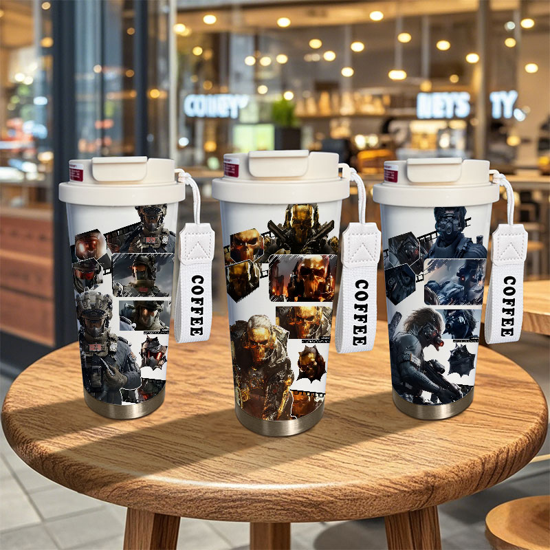 316不锈钢530毫升图案高清易清洗