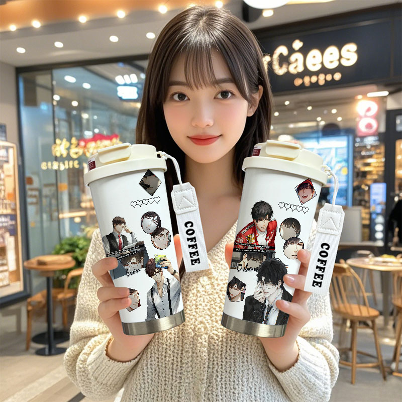 316不锈钢530毫升图案高清易清洗