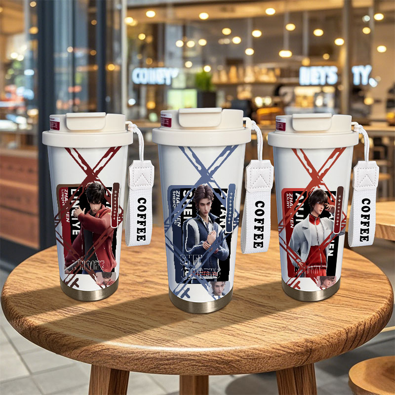 316不锈钢530毫升图案高清易清洗