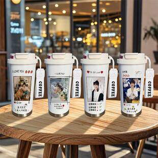 周深周边保温杯应援同款高颜值女生水杯大容量女款316不锈钢杯子