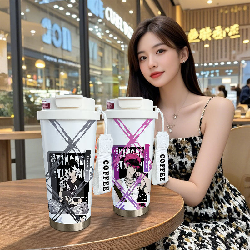 316不锈钢530毫升图案高清易清洗