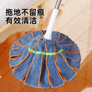 家用老式 免手洗自拧d水拖把2025新款 拖布棉线懒人墩布拖地神器清