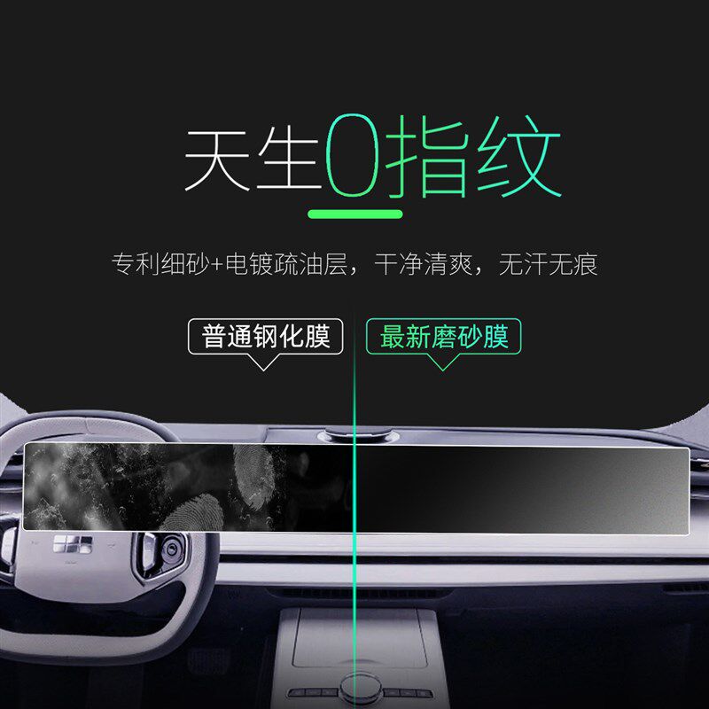 25款适用吉利银河E8钢化膜贴膜中D控屏幕导航保护汽车用品配件改