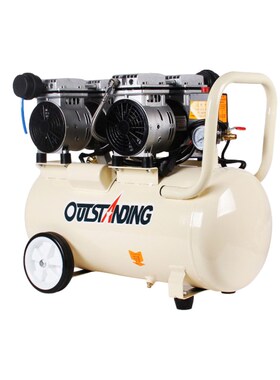 奥突斯小型110V气泵无o油静音空气压缩机空压机550W750W980W1100W
