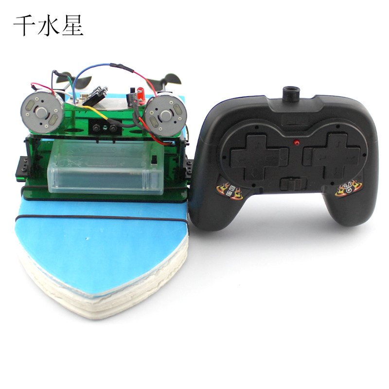 BOAT3遥控船全套配件包(含遥A控) DIY远距离遥控船模型玩具套件