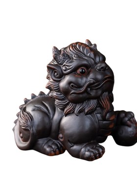 精选国潮招财貔貅公母一对茶宠摆件家居客厅办公室装饰品乔迁开业