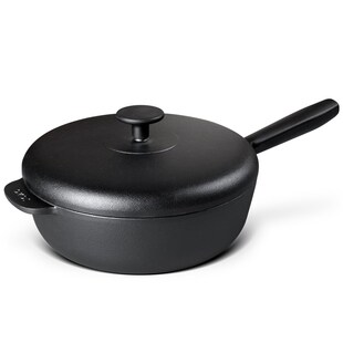 炖炒锅 九铸24cm/28cm铸铁锅平底煎炒锅无涂层燃气灶电磁炉炒菜锅