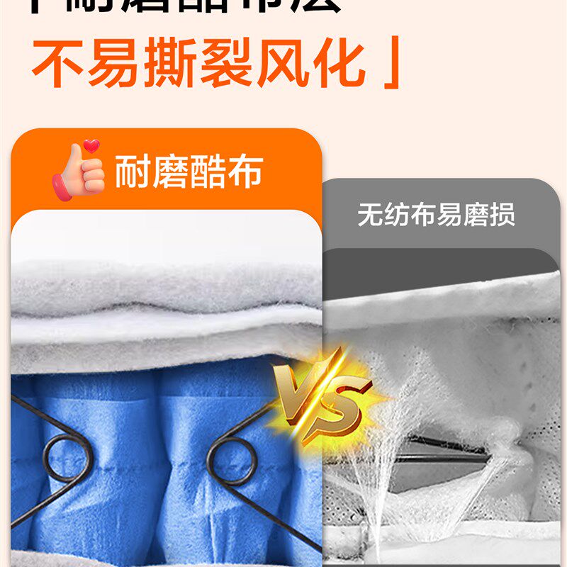 弹簧床垫10cm厚高箱薄款15公分独立袋装弹簧床垫椰棕乳胶工厂直销
