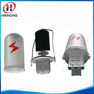 48芯帽式光纤接续盒 三进三出光纤接头盒 贵州工地用光纤接续包