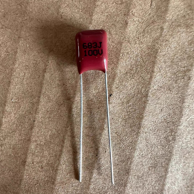 CBB电容100V683J 0.068UF 68NF脚距5mm 直插金属聚丙稀薄膜电容器