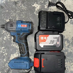 精选东款城488电动扳手大扭力无刷风批锂电冲击扳手东款工业级木