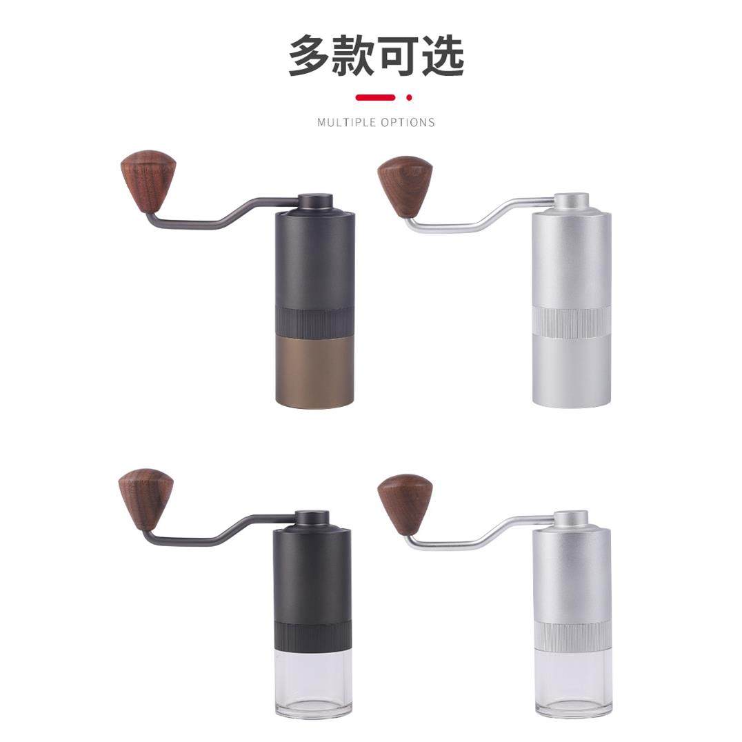 手摇咖啡磨豆机迷你家用手冲咖啡研磨器具随行手动CNC六星磨