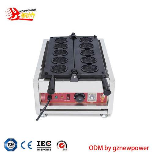 商用樱花烧夹馅华夫饼设备电饼档樱花烧樱花烧夹馅樱花糕