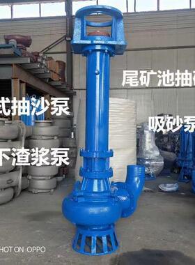 液下泥浆泵YZ立式渣浆泵SP排污合金耐腐蚀加长单双管100RV液下泵