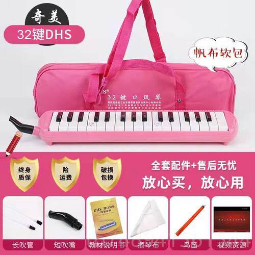 正品奇美DHS口风小琴3儿2键37键童初学者幼儿学生用成专业口吹人