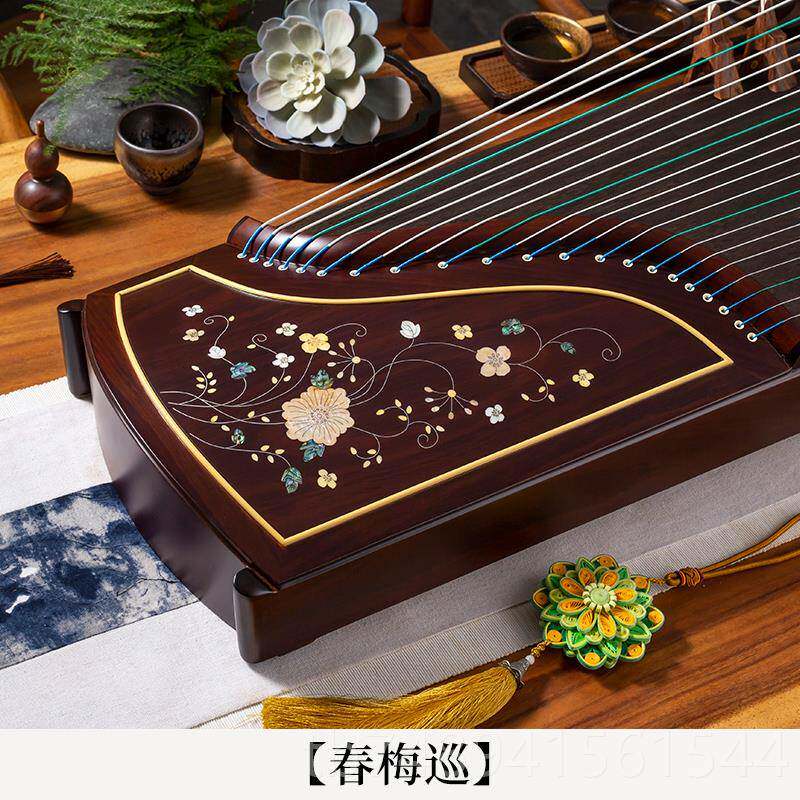 正品润扬古二筝韵士器专业演奏考级古筝琴贝螺钿贝彩雕乐初学入门
