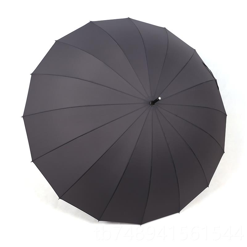 正品1自骨加固抗风大号双人雨伞木弯柄复古动长伞礼6品定制印刷lo