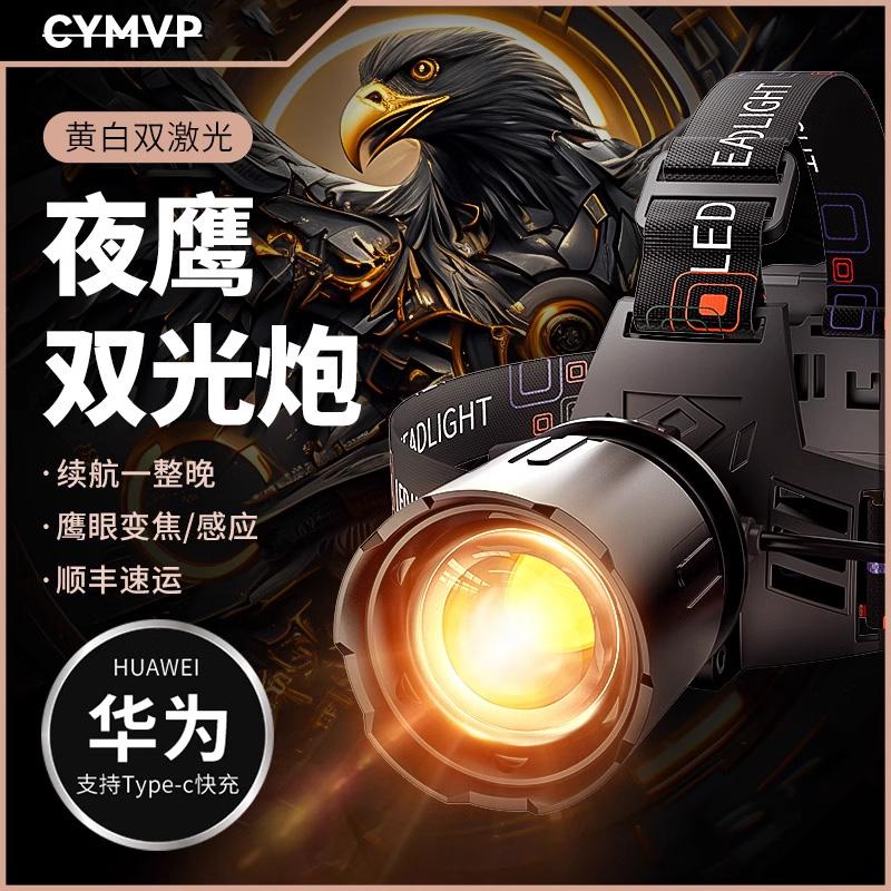 【德国精品】头戴式强光充电头灯