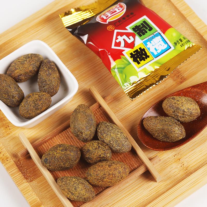 佳宝九制橄榄500g甘草青橄榄干甘草蜜饯橄榄广东潮州特产佳宝橄榄