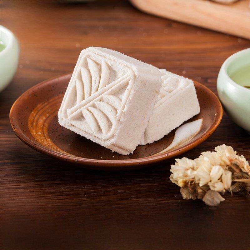 传统糕点 手工薄荷糕味清凉糕 糯米粉上海特产沈大成中华小吃茶点