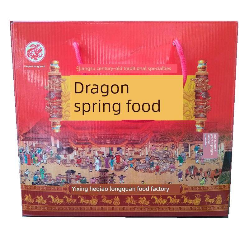 河桥龙泉豆腐干宜兴特色办公室休闲传统怀旧小吃素豆腐干袋