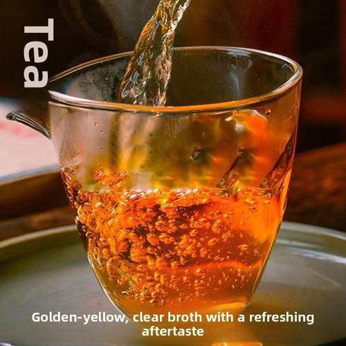 免费送茶刀湖南安华红茶2015年金花手工造福砖1公斤金花满厂交货