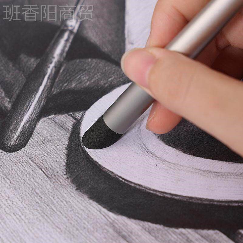 j8绘画美术24136刮刀揉擦油素描纸擦笔蜡笔擦生棉画揉笔调色g3
