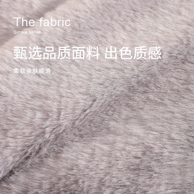 方形沙发抱枕套不含芯客厅轻奢高级感床上毛绒靠垫靠背长方形靠枕