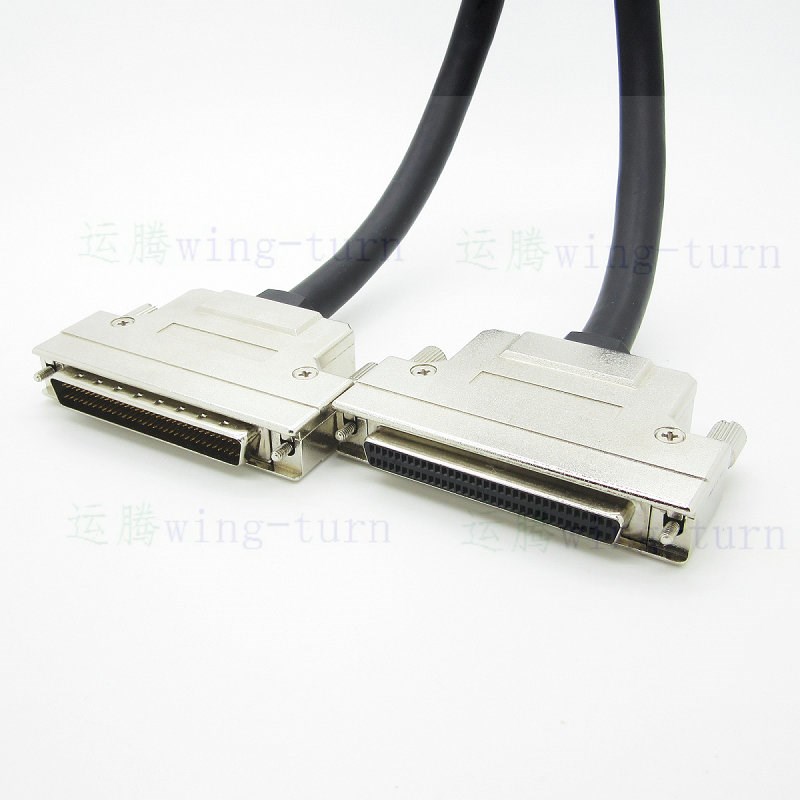 SCSI68母头转接板 DB68接线板  端子台 雷塞ACC68C研华ADAM-3968