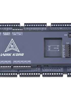 国产三凌菱PLC工控板领控ZK3u/LK3U 32 48 64MR MT2路称重8轴脉冲