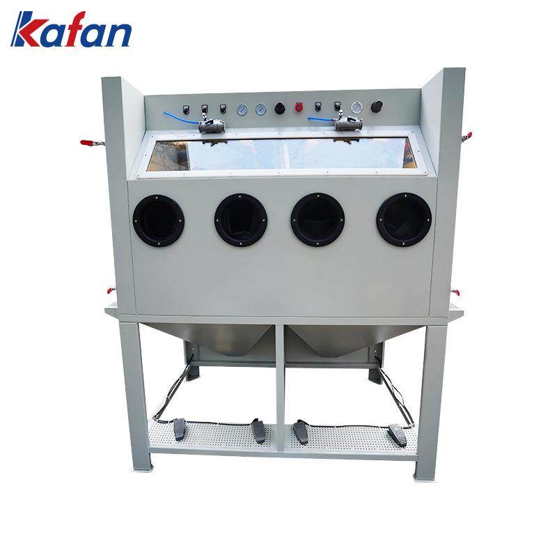 湿式双工位手动喷砂机再循环冲洗槽液体喷砂机不锈钢水式喷砂机,五金/工具,其他机械五金,淘宝优惠券,粉丝福利购,淘宝优惠卷