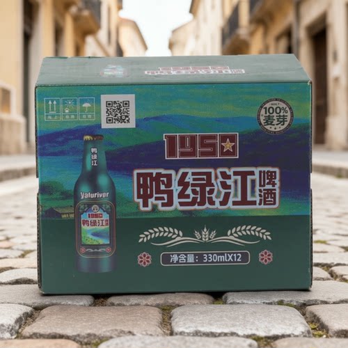 丹东鸭绿江1950啤酒黄啤旅游特产