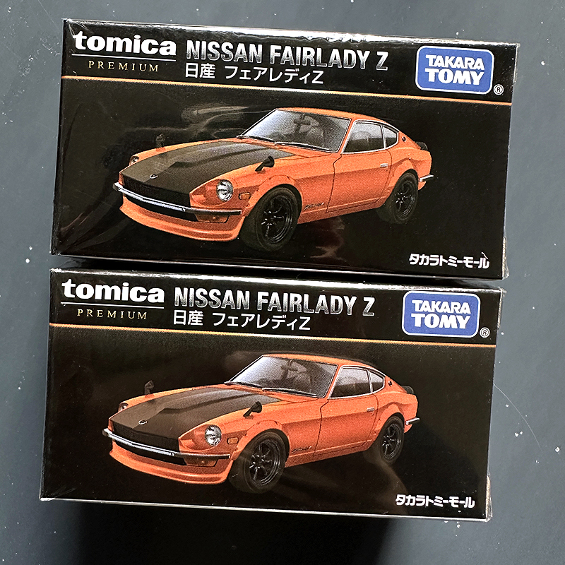 日版~TOMY多美卡网限黑盒尼桑淑女恶魔Z FAIRLADY Z  合金车模