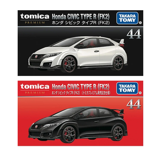 TOMY多美卡合金车黑盒TP44本田思域TYPE R FK2 小汽车模型收藏