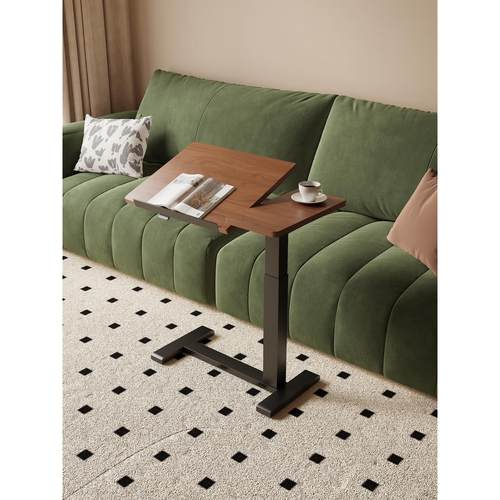 纯实木床边桌升降任意桌电脑家用可移动办公书桌子家用学生边桌