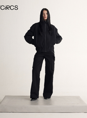 OUTCiRCS简约廓形机能风夹克外套男女春秋机能复合面料保暖外套