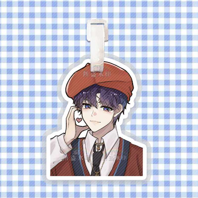 恋与深空动漫黎深祁煜沈星回行李牌书包挂件挂链挂饰吊饰挂吊牌应,文具电教/文化用品/商务用品,卡套/证件套,淘宝优惠券,粉丝福利购,淘宝优惠卷