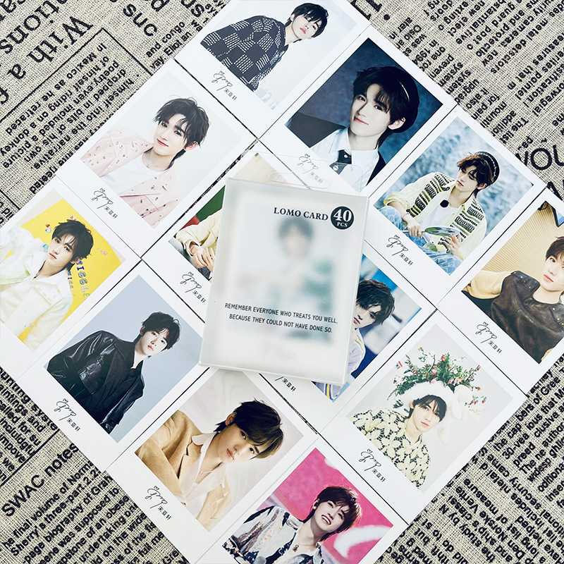 宋亚轩lomo卡时代少年团周边创意自印卡高清照片精美贺卡盒装小卡