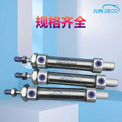 源头CDM2B系列缸径20 25 32 40行程5-500不锈钢迷你气缸