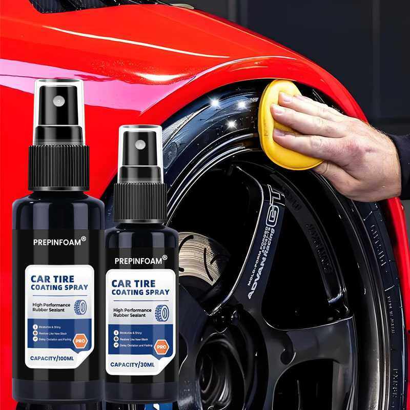 PREPINFOAM-P16镀晶汽车轮胎镀膜专用上光驱水增亮防老化