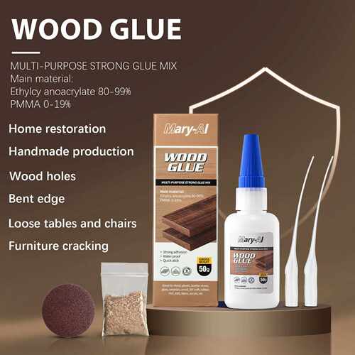 木工胶木材粘接修补直供版达欧标盒装瞬间胶水专用强力速干胶