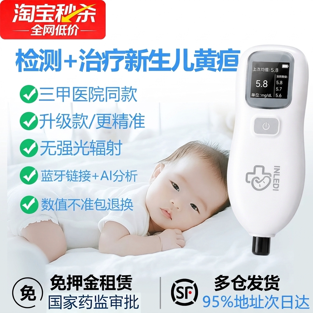 26年新款黄疸检测仪测量更精准图片