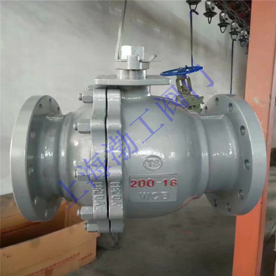 铸钢法兰浮动式球阀 Q41H-40C 手动高平台精铸球阀