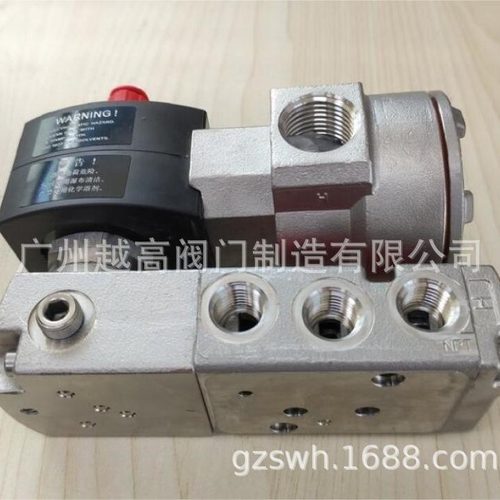 4V210-08 AC220V不锈钢二位五通电磁阀 4V310-10不锈钢电磁阀