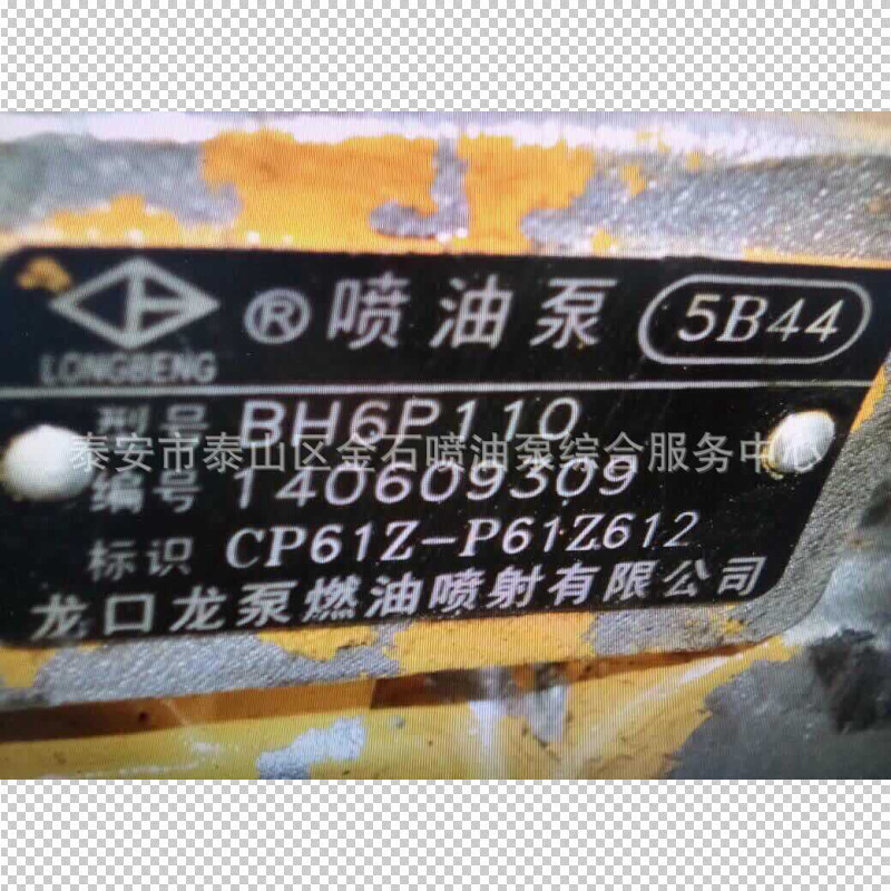 上柴配套喷油泵总成 CP61Z-P61Z612 龙泵配套油泵 BP5B44 原厂
