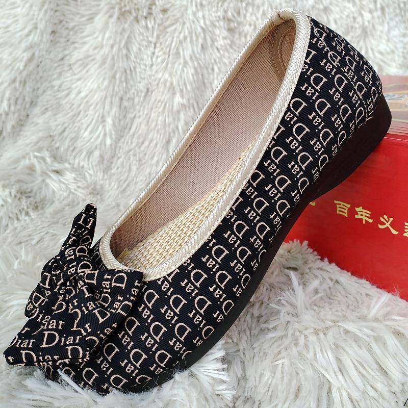 高档老北京豆布鞋作妈女鞋平底黑色工装鞋上班鞋豆鞋职业女单工鞋,女鞋,浅口单鞋,淘宝优惠券,粉丝福利购,淘宝优惠卷