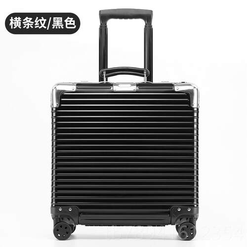 高档IS李HINE18寸全铝轮镁合金拉杆箱商务行箱万向小登机型轻便旅