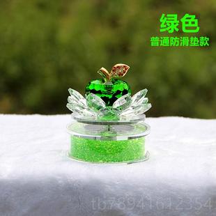 内装 高档汽车水晶莲花香车水太能香女神薰款 饰高档车载阳创意摆件